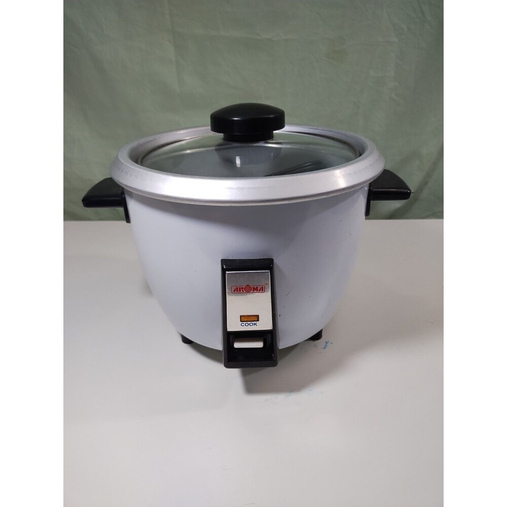Older White Aroma 4 Cup Capacity Rice Cooker Tested And Works